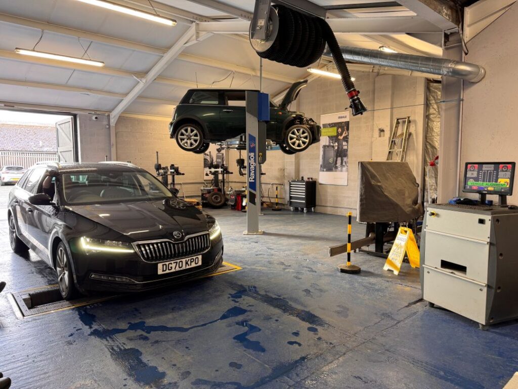 Light Vehicle Inspection Technician training at RMT Automotive Services, Oswestry